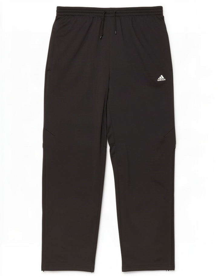 Męskie spodnie dresowe Adidas XL, czarne, poliestrowe