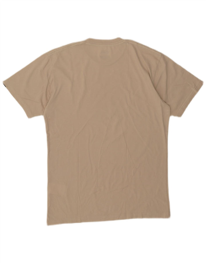 Męski T-shirt Vans o klasycznym kroju z grafiką, średnio beżowy, bawełniany