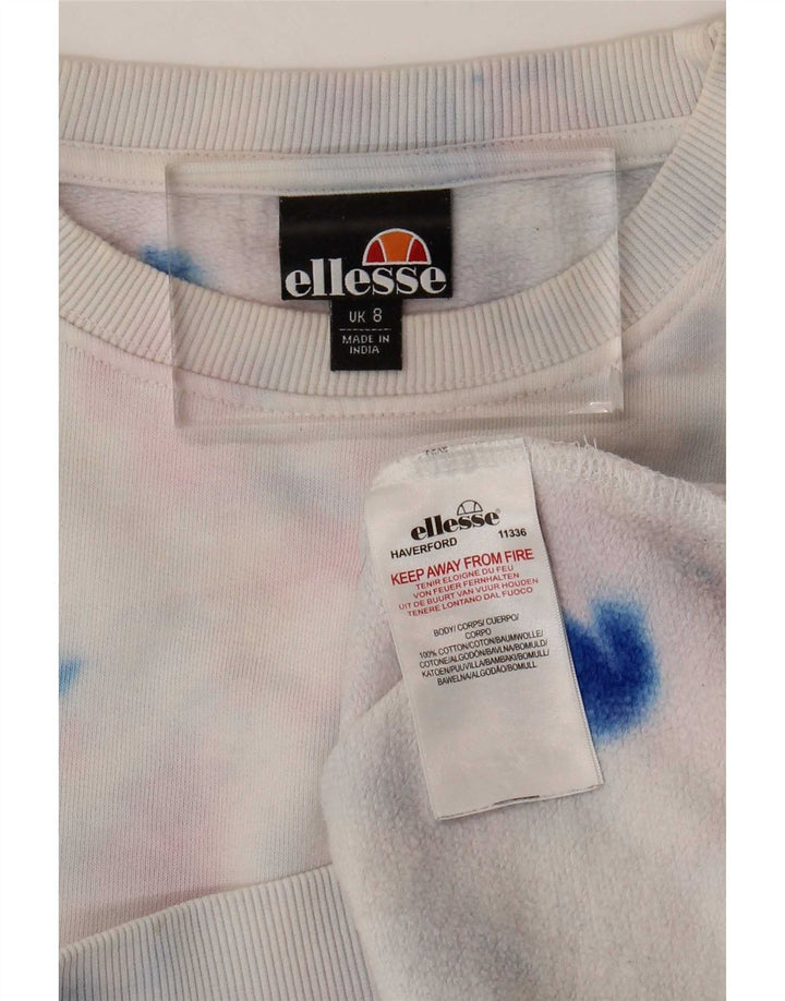 Damska bluza oversize Ellesse UK 8 Small Multicolored Tie Dye