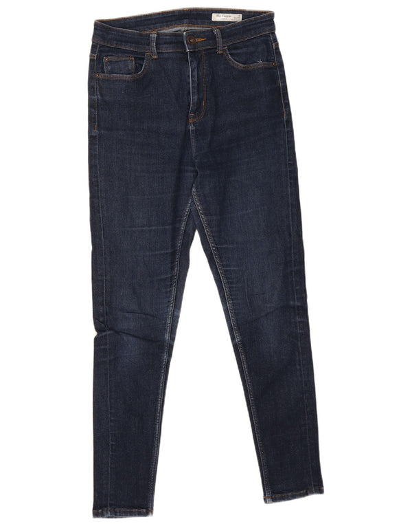 Marks & Spencer Damskie Skinny Jeans UK 10 Small W28 L27 Granatowe