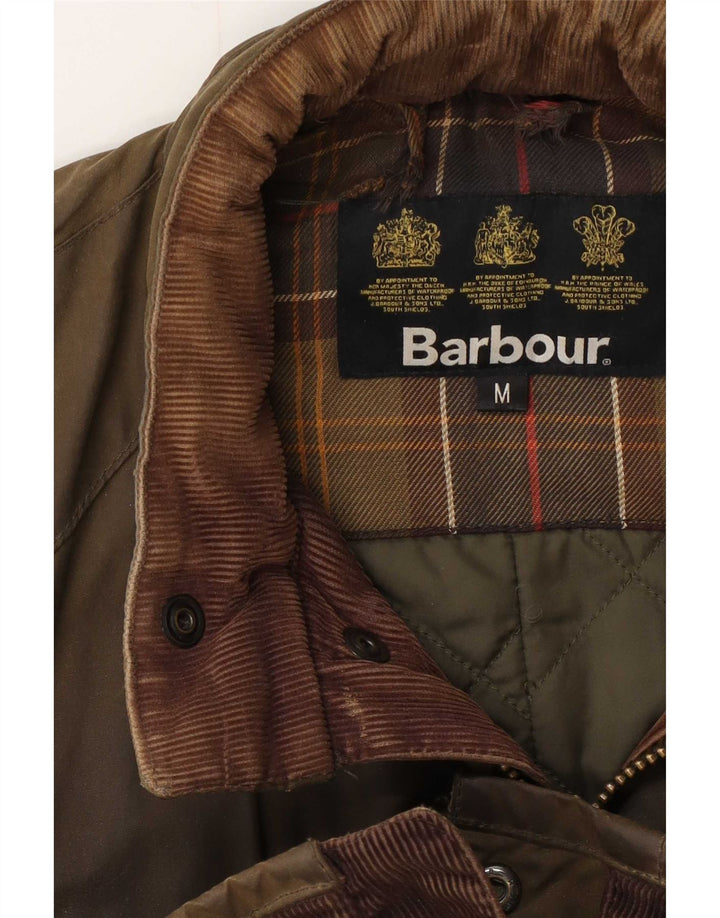 Męska kurtka Barbour z woskowanej bawełny UK 38 Medium Khaki