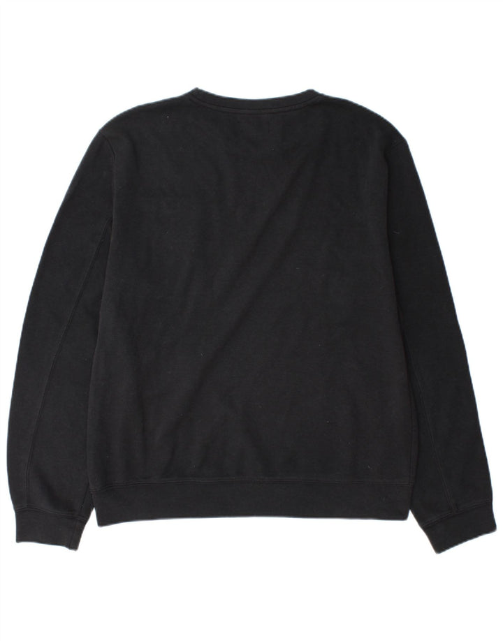 Męski sweter z grafiką Zara, średni czarny poliester
