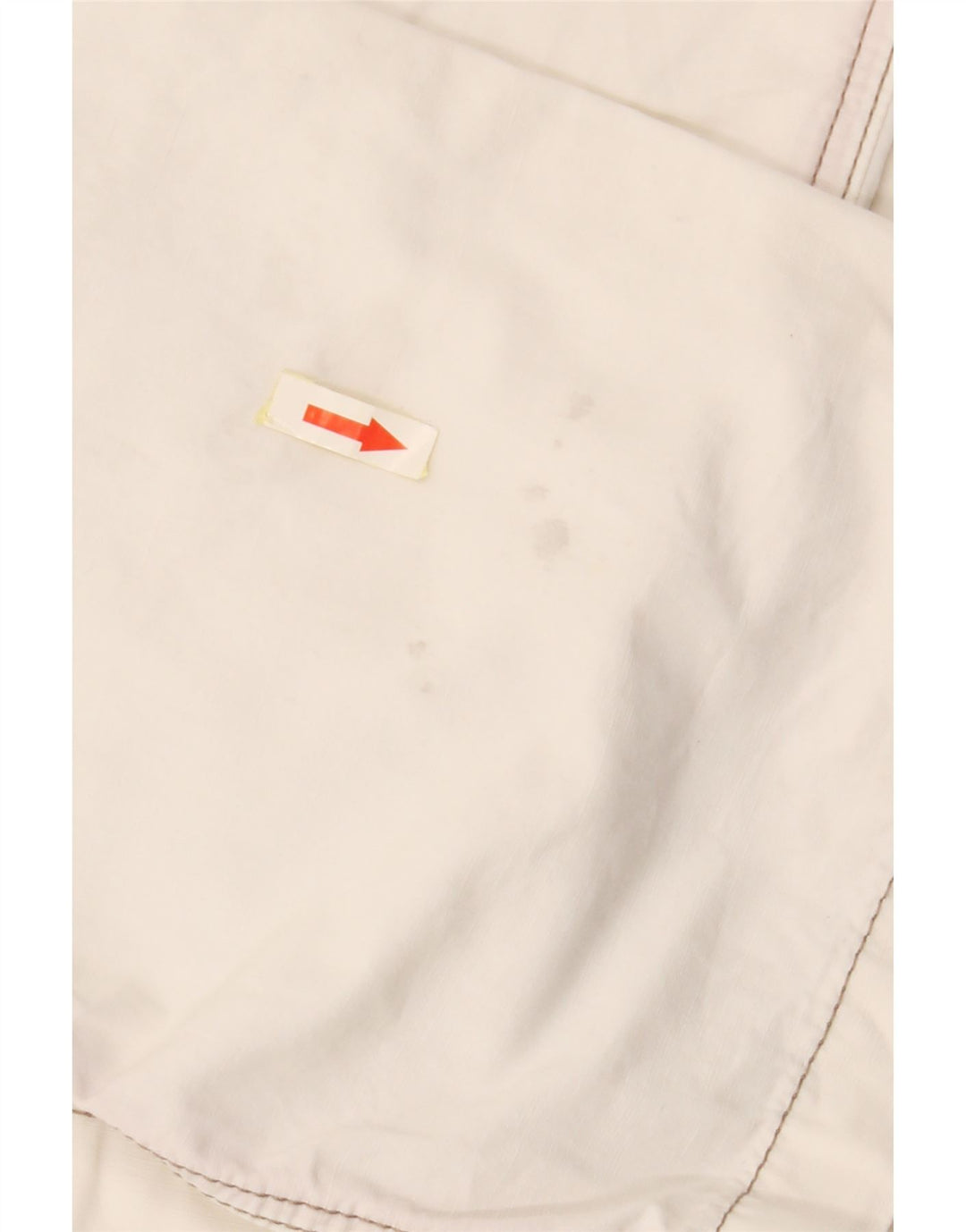 Spodnie męskie VINTAGE o prostym, regularnym kroju W34 L32 Off White