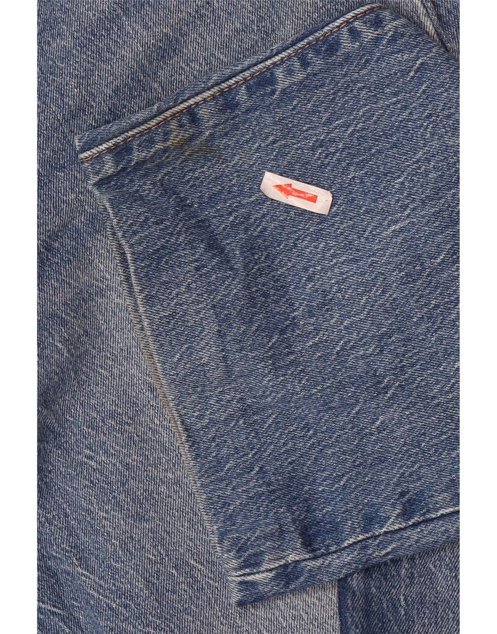 Męskie jeansy Levi's 502 Tapered W40 L33 Niebieskie bawełniane
