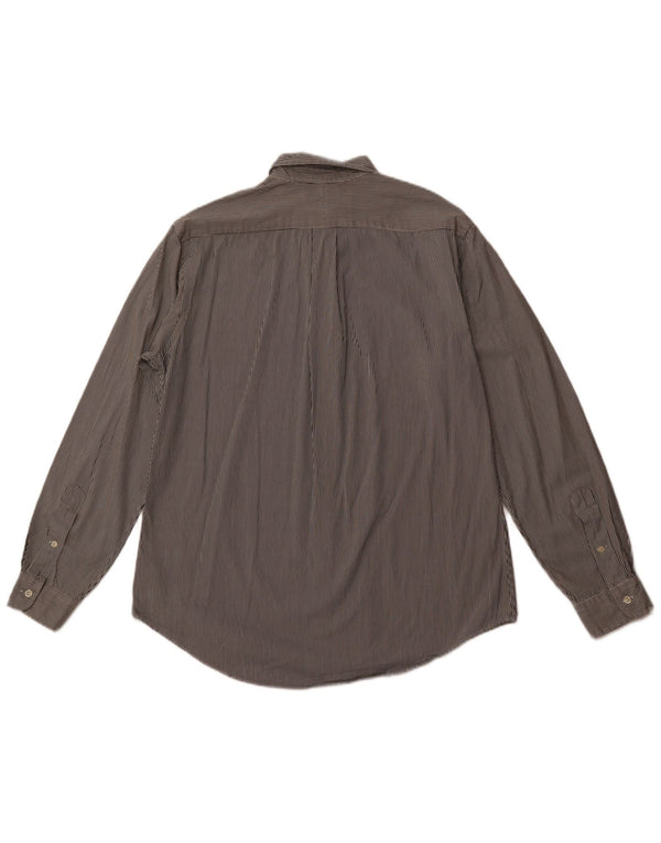 POLO RALPH LAUREN Męska koszula o dopasowanym kroju, duża, bawełniana w czarne paski