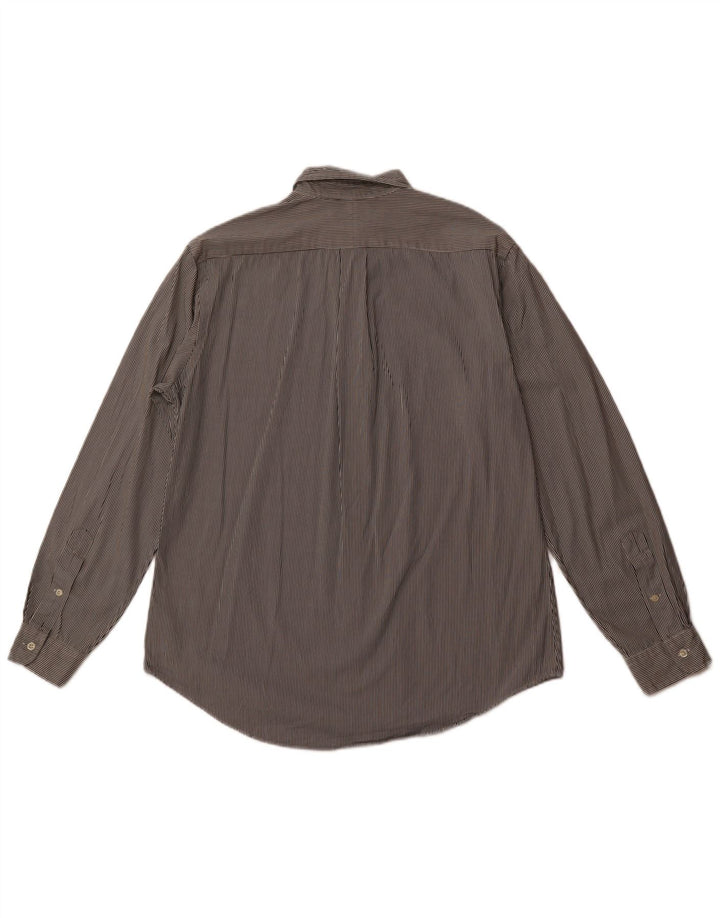 POLO RALPH LAUREN Męska koszula o dopasowanym kroju, duża, bawełniana w czarne paski