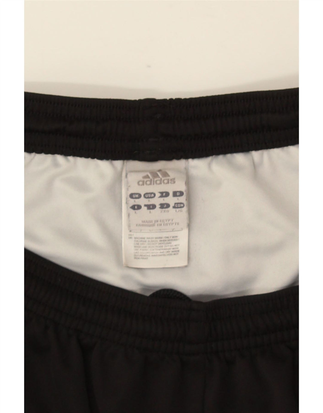Męskie spodenki sportowe Adidas Climalite, duże, czarne, poliestrowe