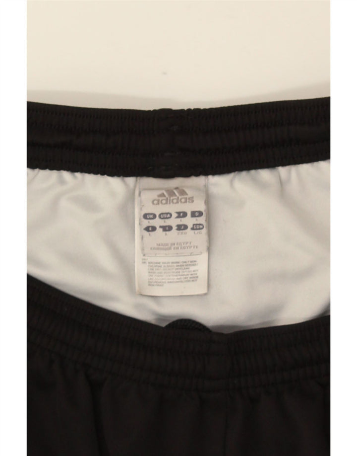 Męskie spodenki sportowe Adidas Climalite, duże, czarne, poliestrowe