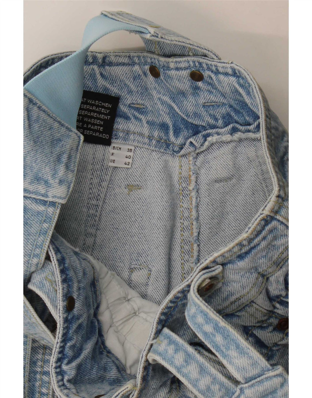 Damskie spodnie ogrodniczki Paddock IT 42 Medium Blue