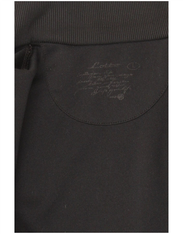 Damska kurtka dresowa Lotto UK 16, duża czarna