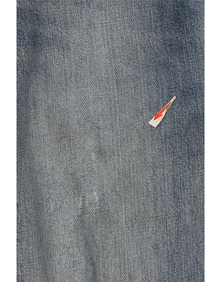 Damskie jeansy Levi's 501 Straight W30 L30 Niebieskie bawełniane