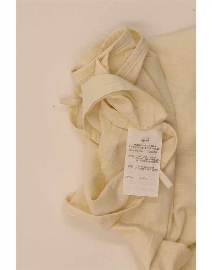 Spódnica damska Benetton Mini Wrap IT 44 Medium W28 Beżowa bawełna
