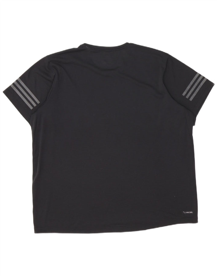 Adidas Męski T-shirt Climacool Top 2XL Czarny