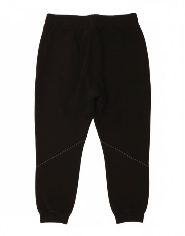 Damskie spodnie dresowe Puma Graphic Crop Joggers UK 14, duże czarne