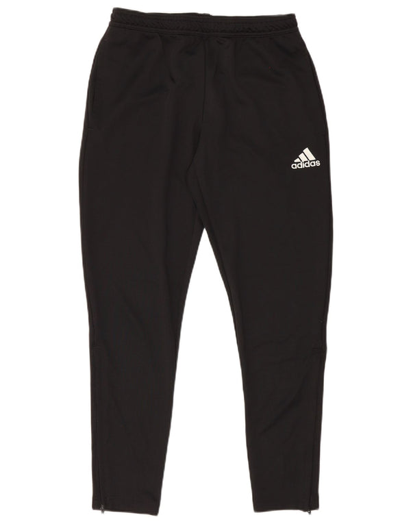 Męskie spodnie dresowe Adidas Aeroready, średni czarny poliester