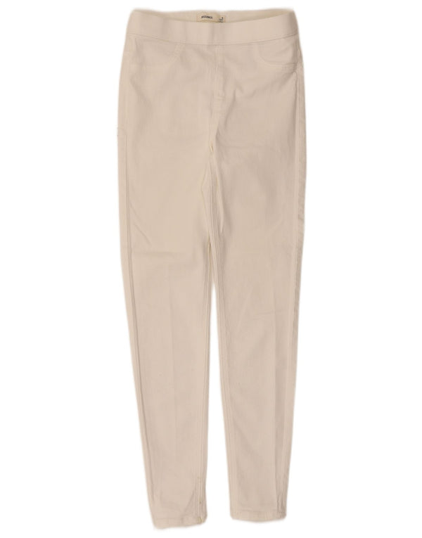 Marks & Spencer Damskie spodnie typu Jegging UK 8 Small W24 L26 Białe