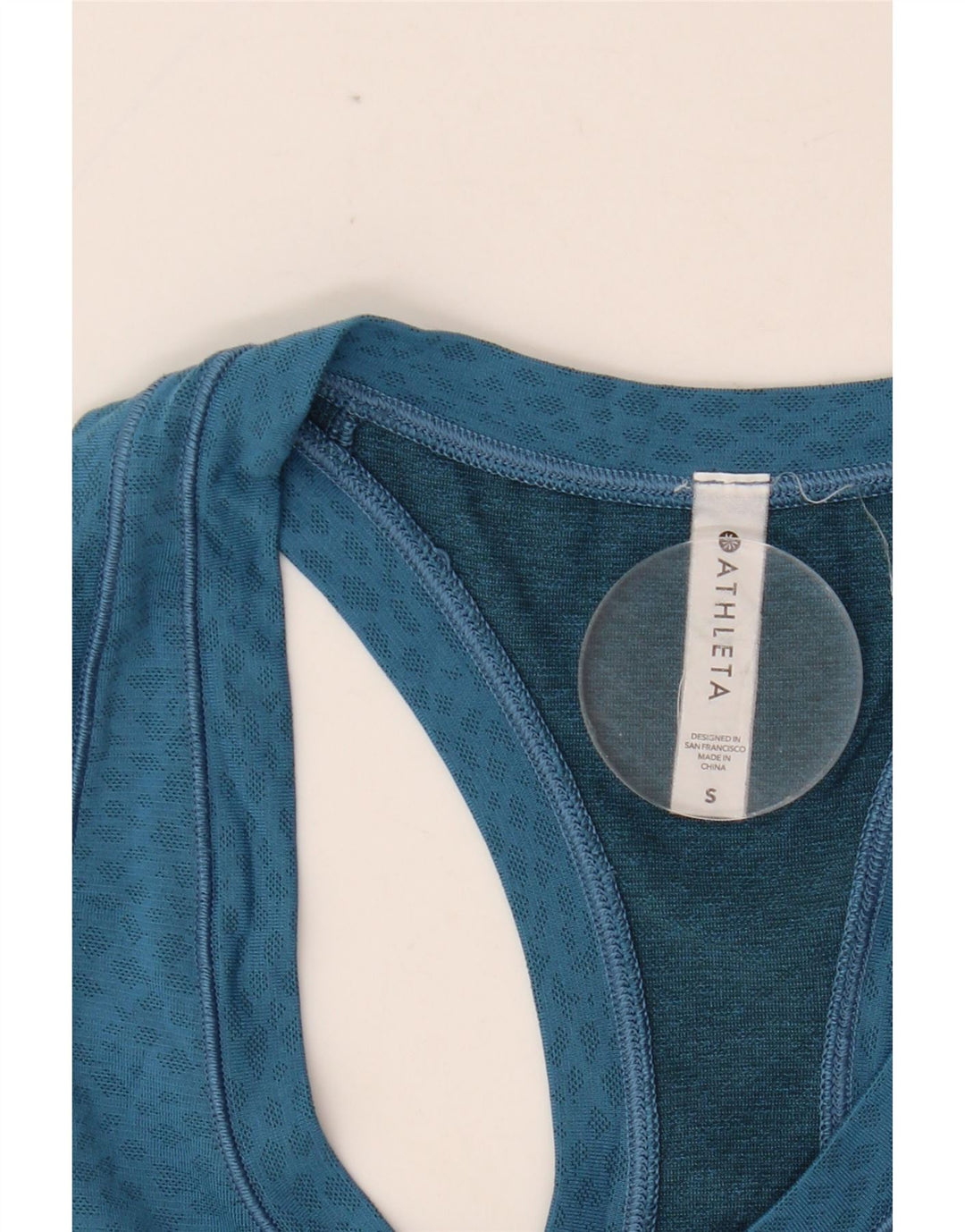 Damska kamizelka ATHLETA UK 8 Small Blue Spotted Nylon