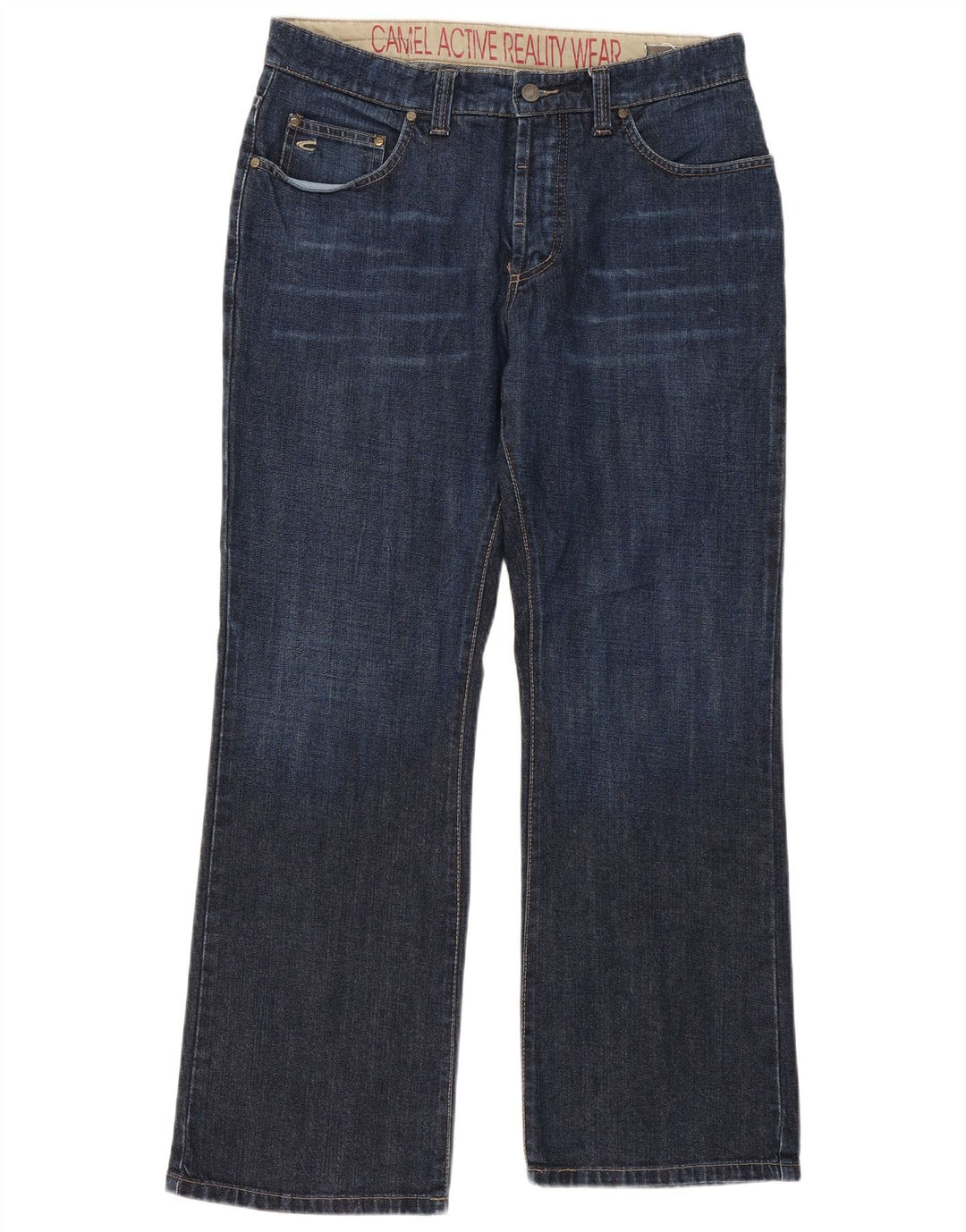 Męskie proste jeansy CAMEL ACTIVE W34 L30 niebieskie