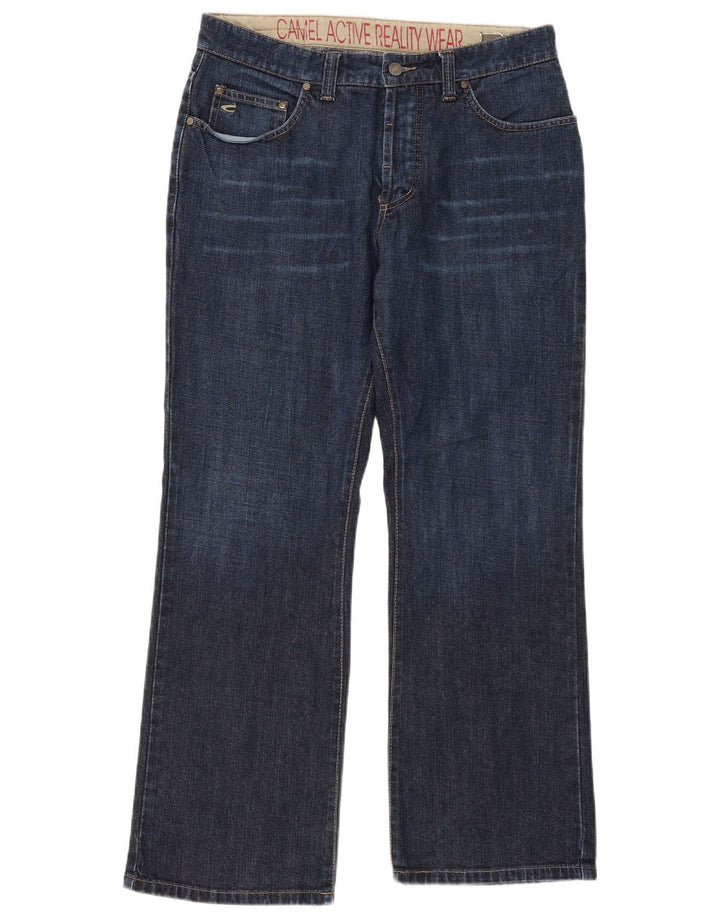 Męskie proste jeansy CAMEL ACTIVE W34 L30 niebieskie