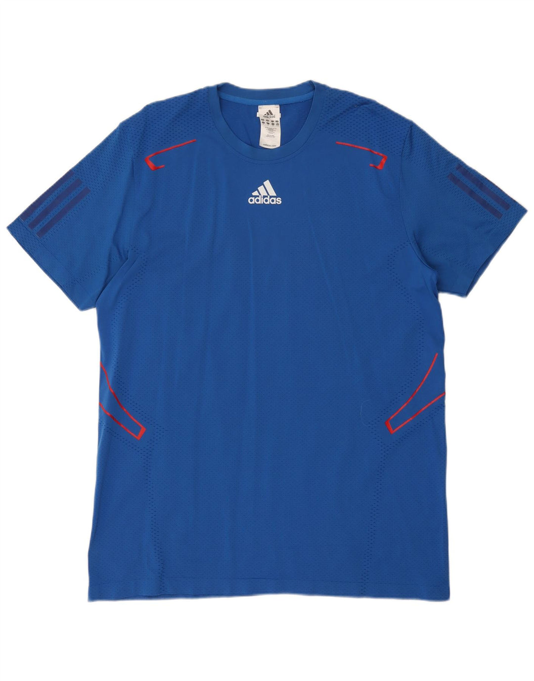 Adidas Męska koszulka Climacool Top XL Niebieski poliamid