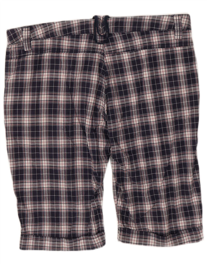 Męskie spodenki chino Dack's IT 48 Medium W36, bawełniana, granatowa krata