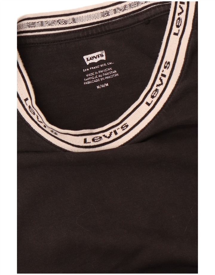 Damska koszulka z grafiką LEVI'S Top UK 14 Medium Black