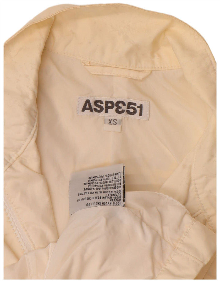 Kurtka damska Vintage UK 6 XS, beżowy nylon