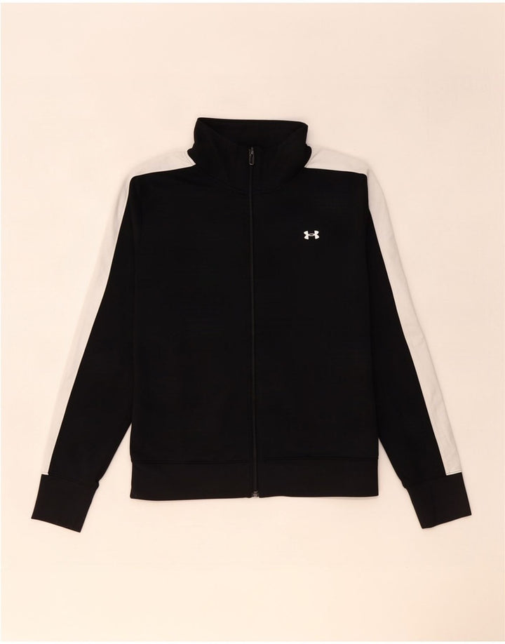 Męska bluza dresowa Under Armour XS, czarny poliester z blokami kolorów