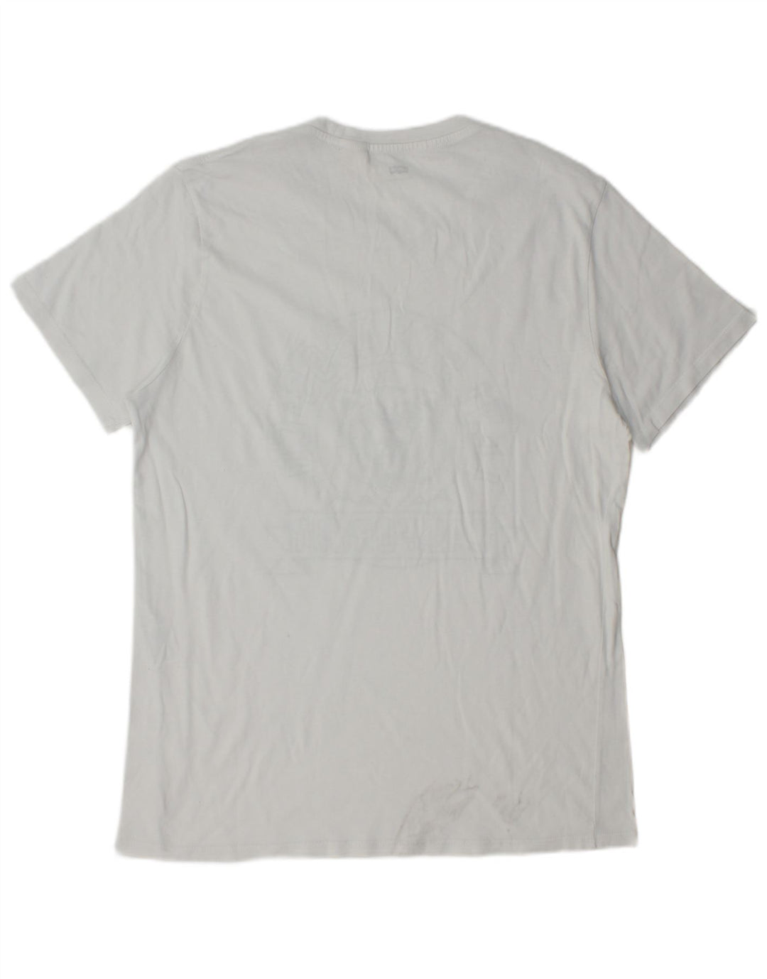 Męski T-shirt z grafiką LEVI'S, duży, biały