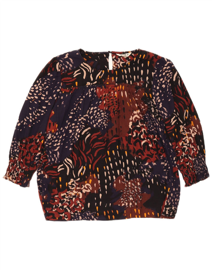 Damska bluzka oversize Fat Face Top UK 10, mała, wielokolorowa w kropki