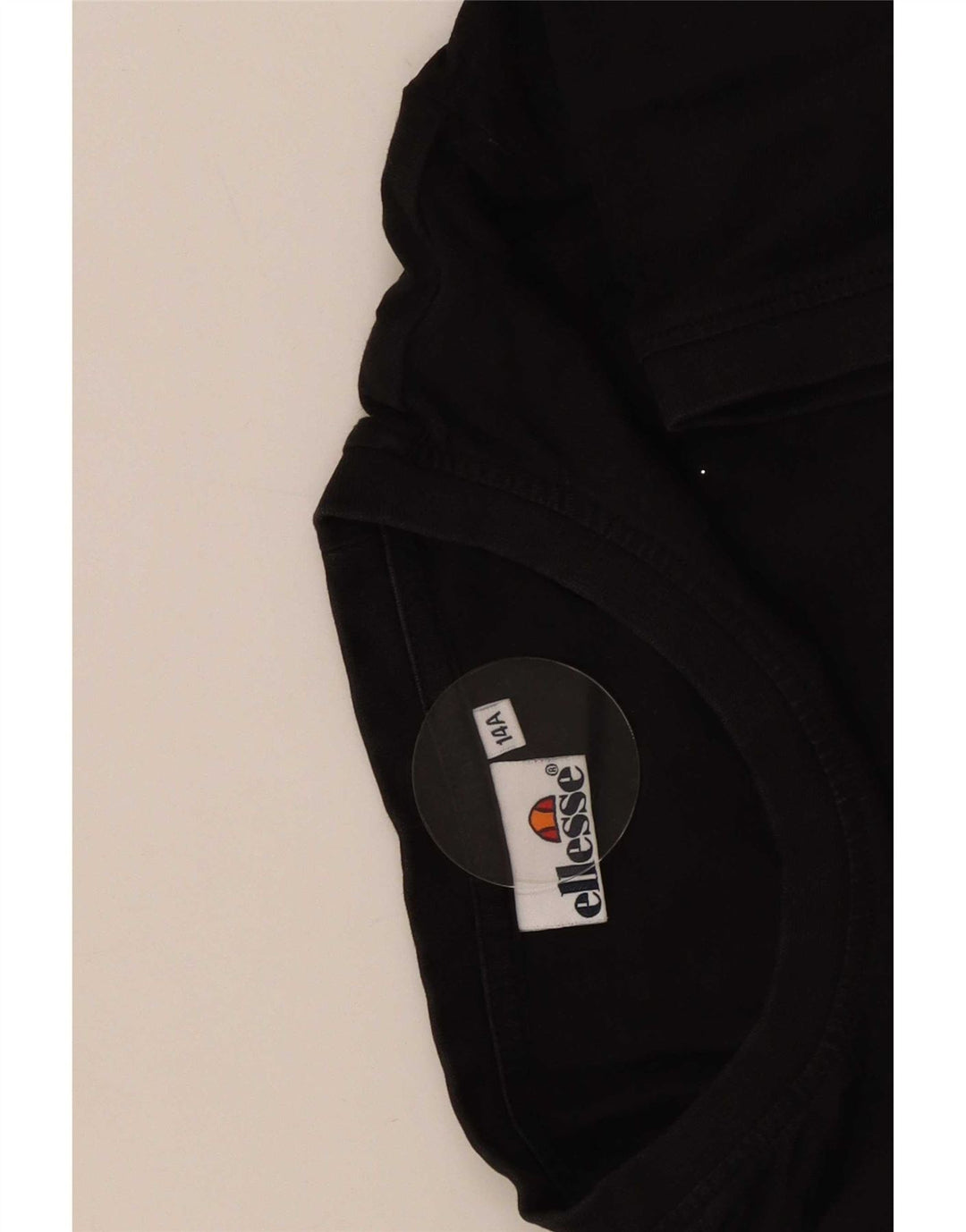 Chłopięcy T-shirt z grafiką Ellesse, 13-14 lat, czarny