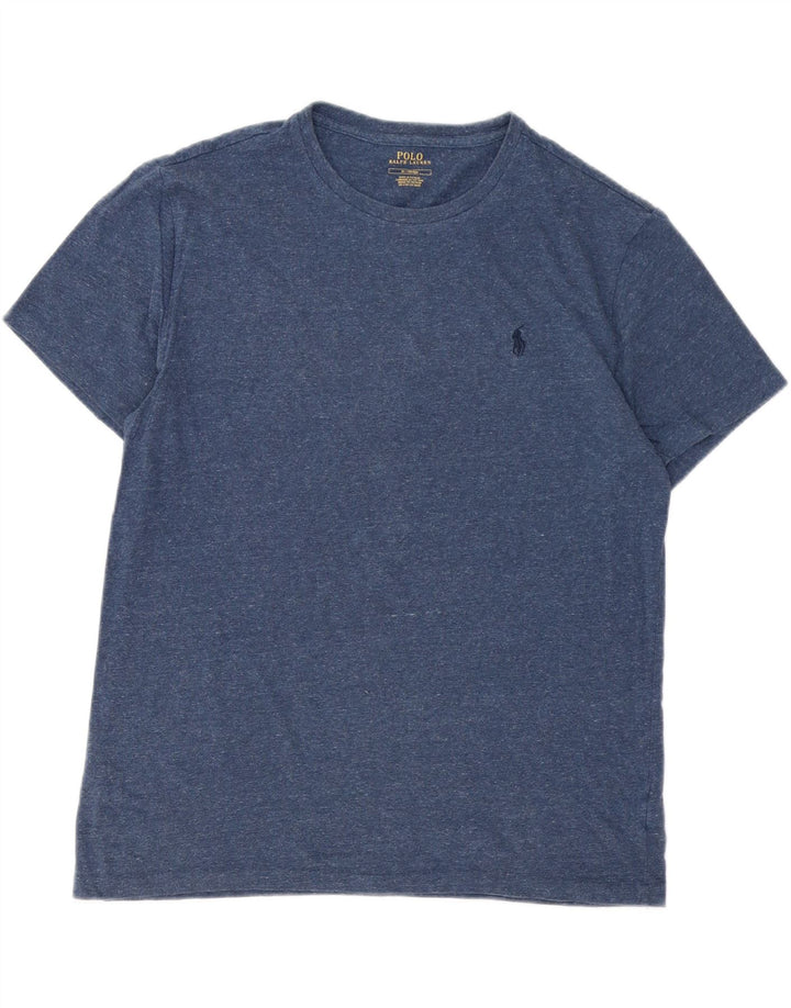 POLO RALPH LAUREN Męski T-shirt Top Średni Granatowy Bawełniany