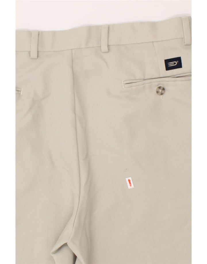 DOCKERS Mens Chino Shorts W34 Large Grey Polyester Vintage Dockers and Second-Hand Dockers from Messina Hembry 