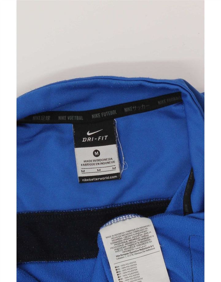 Męski dres Nike Dri Fit Graphic Pullover Top w kolorze średnioniebieskim