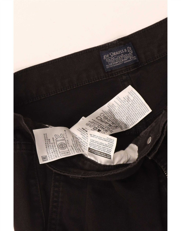Damskie jeansy Levi's Slim W29 L32 Czarna bawełna