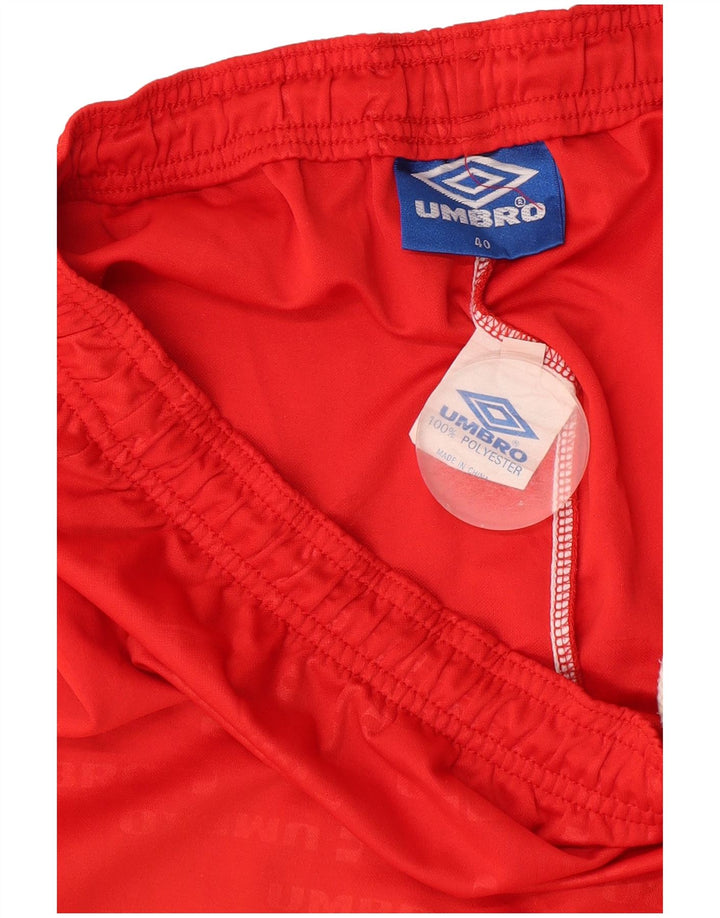 Męskie spodenki sportowe Umbro Graphic XL, czerwone, poliestrowe