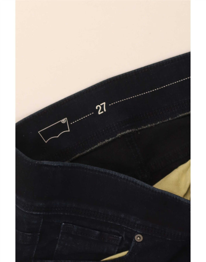 Damskie jeansy Levi's Slim W27 L29 Granatowe