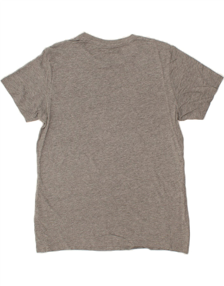 JACK & JONES Mens Graphic T-Shirt Top Medium Grey Cotton Vintage Jack & Jones and Second-Hand Jack & Jones from Messina Hembry 