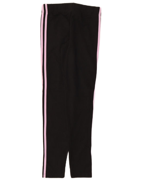 Legginsy Adidas Dziewczęce 13-14 Lat Czarne Bawełniane