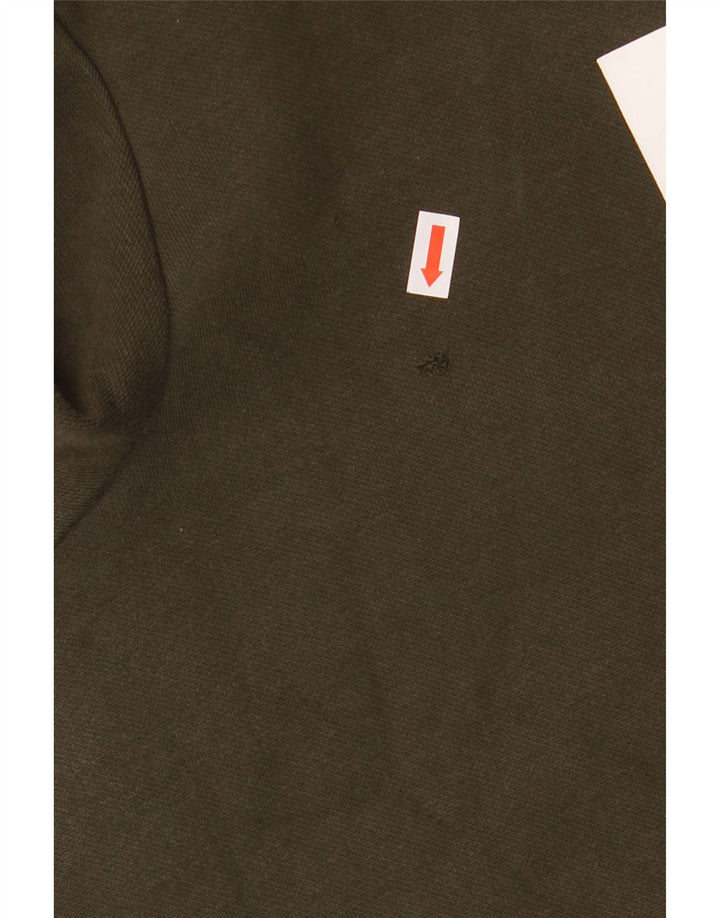 Męski sweter z kapturem Puma XL, bawełniany khaki