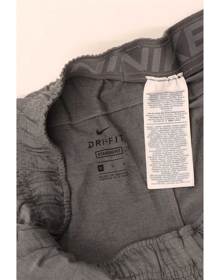 Męskie spodenki sportowe Nike Dri Fit Standard, średnioszare, poliestrowe plamki