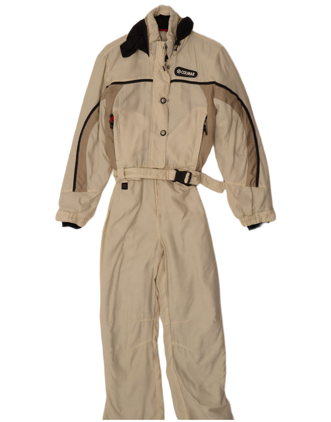 Damski kombinezon narciarski Colmar IT 42 Mały złamany biały poliamid w blokach kolorów