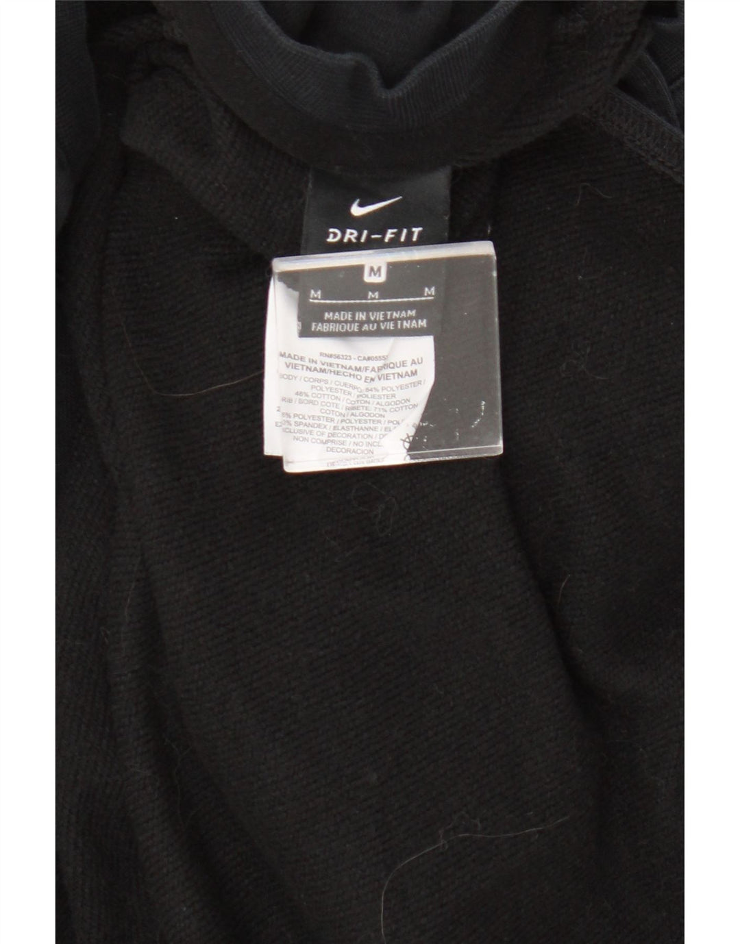 Damski sweter oversize Nike Dri Fit UK 14, średni czarny