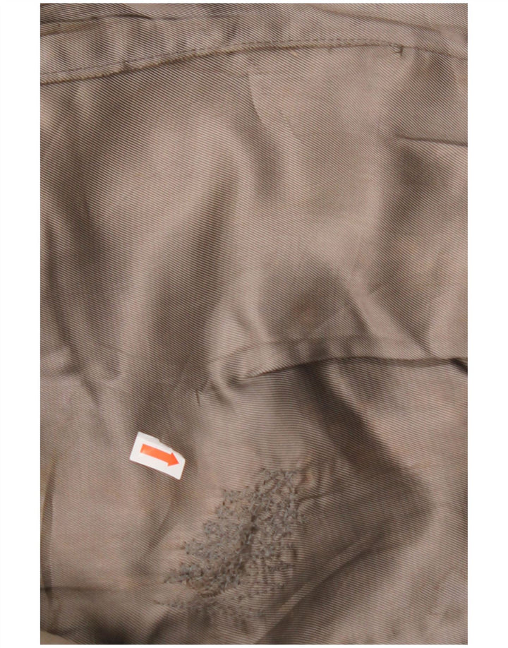 Damska kurtka skórzana VINTAGE UK 14, średnia czarna