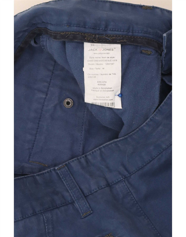 Męskie spodenki chino Jack & Jones, średnie W32, niebieska bawełna
