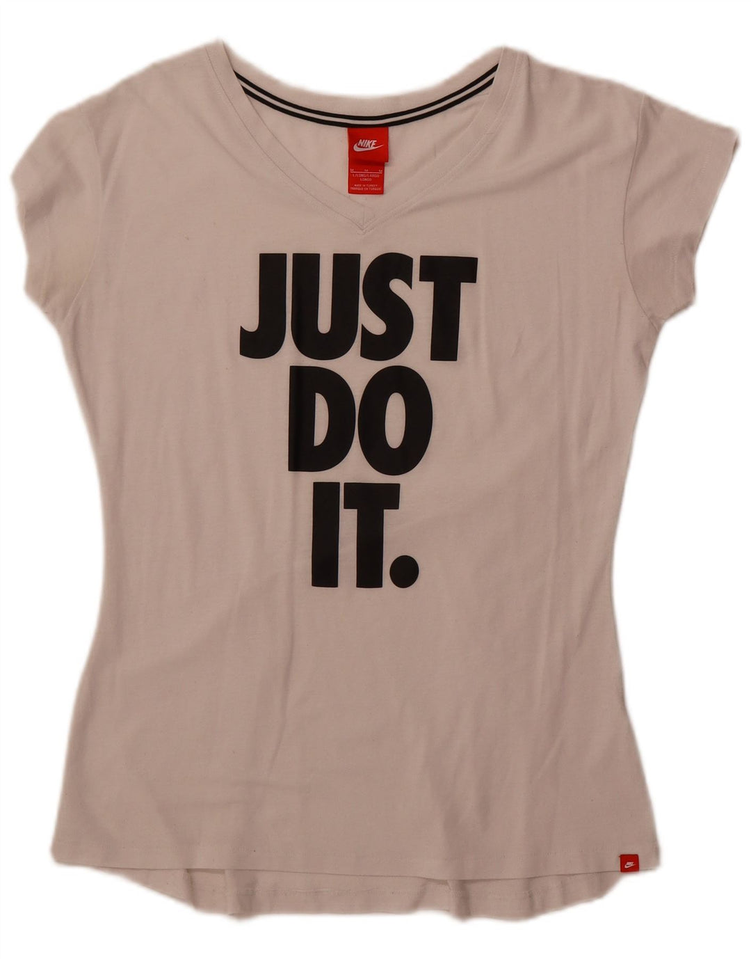 Damska koszulka z grafiką Nike Top UK 14 Medium Off White