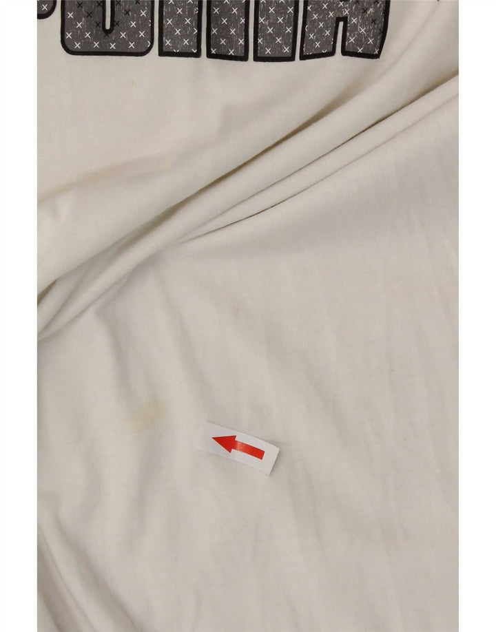 Męska koszulka z grafiką Puma Top 2XL w kolorze białym