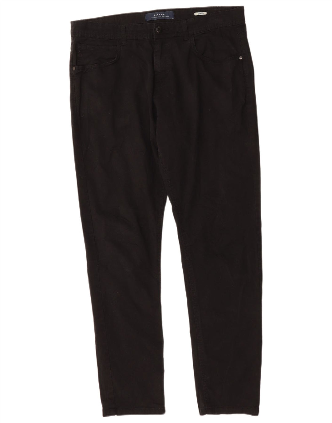 Męskie jeansy slim fit Zara EU 44 Large W34 L31 Black