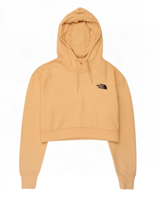 Damski sweter z kapturem The North Face, UK 14, średni żółty, bawełniany
