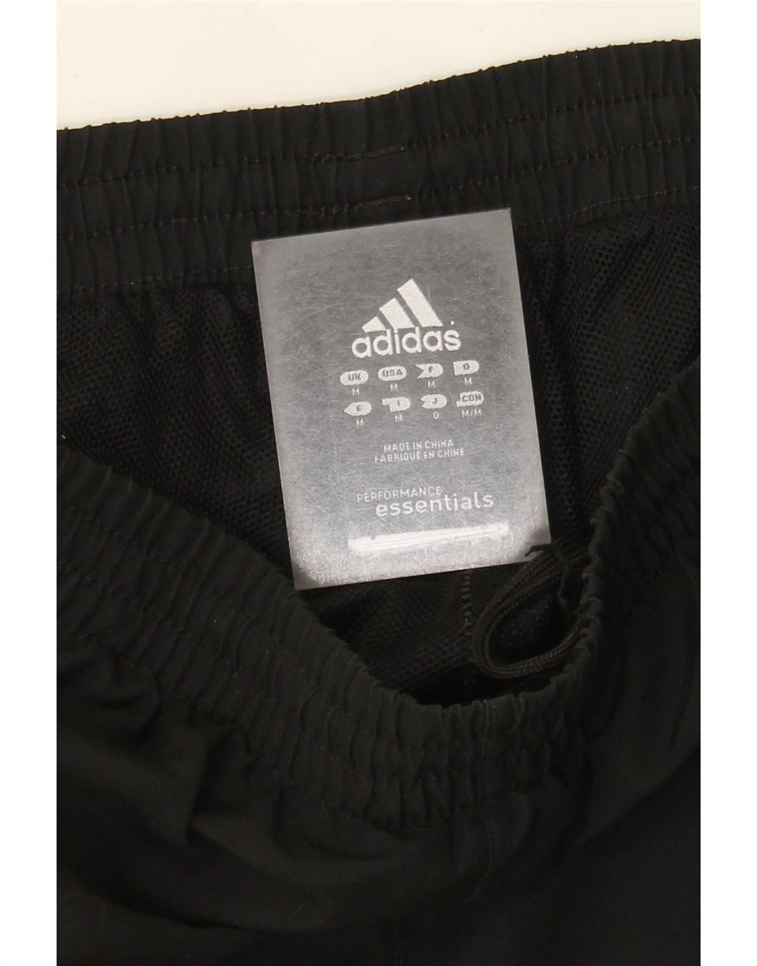 Adidas Męskie spodnie dresowe Joggery Średni czarny poliester